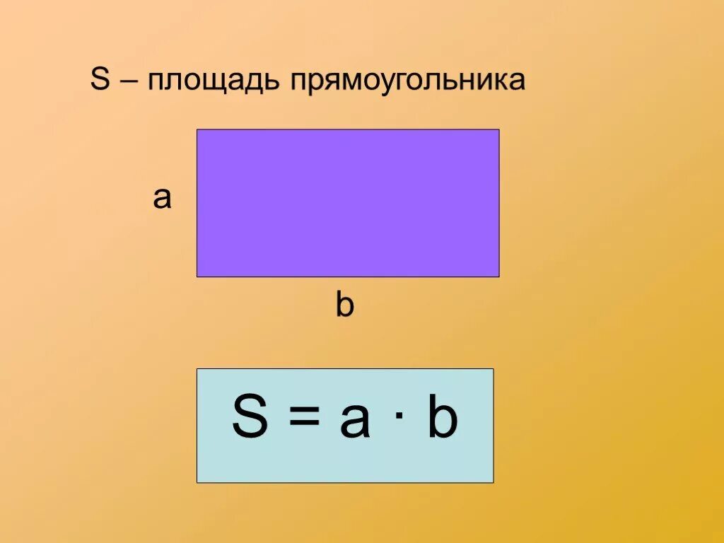 Любая прямоугольная часть