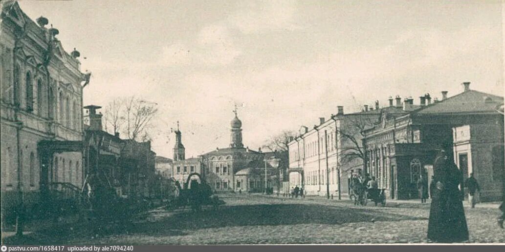 Рязань 1900. Рязань до революции. Театральная площадь рязань. Рязань начало 20 века. Рязань 1900.