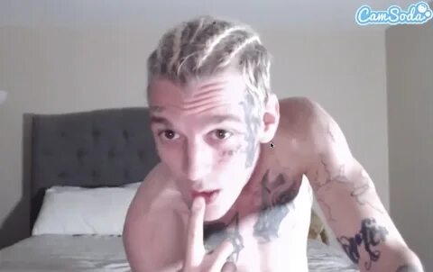 Aaron Carter Plays Guitar Naked and Uses Honey in First Webcam Show.