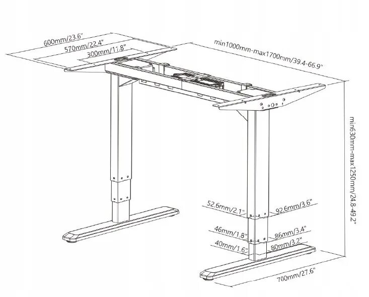 Стол с регулируемой высотой. Рама для стола с электроприводом. Сборочный стол с регулировкой по высоте. Привод для стола с регулируемой высотой.