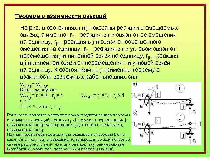 Реакция перемещения. Реакция перемещения