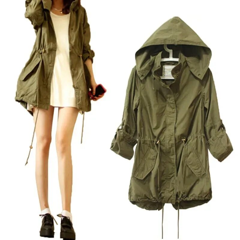 Парка весенняя купить. Парка Dstrezzed Hooded Parka Army Green. Парка женская дн1271 Army Green. Куртка тренч милитари. Парка женская АРМИ Грин.