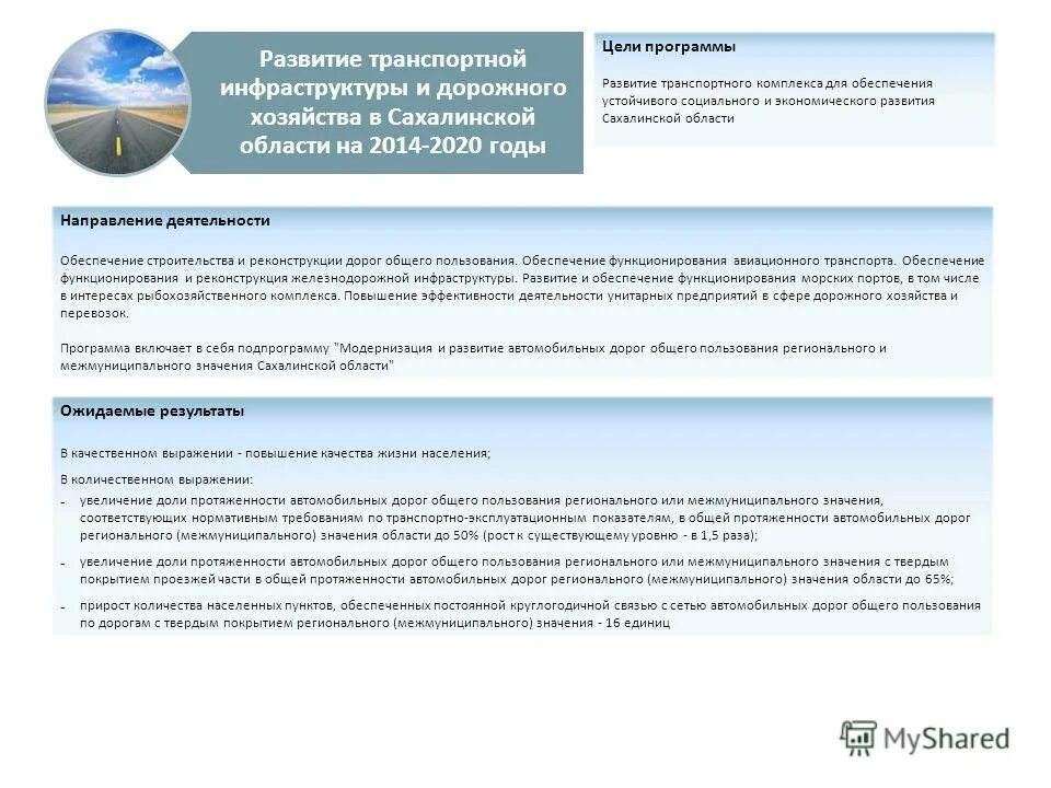 цель программы строительства