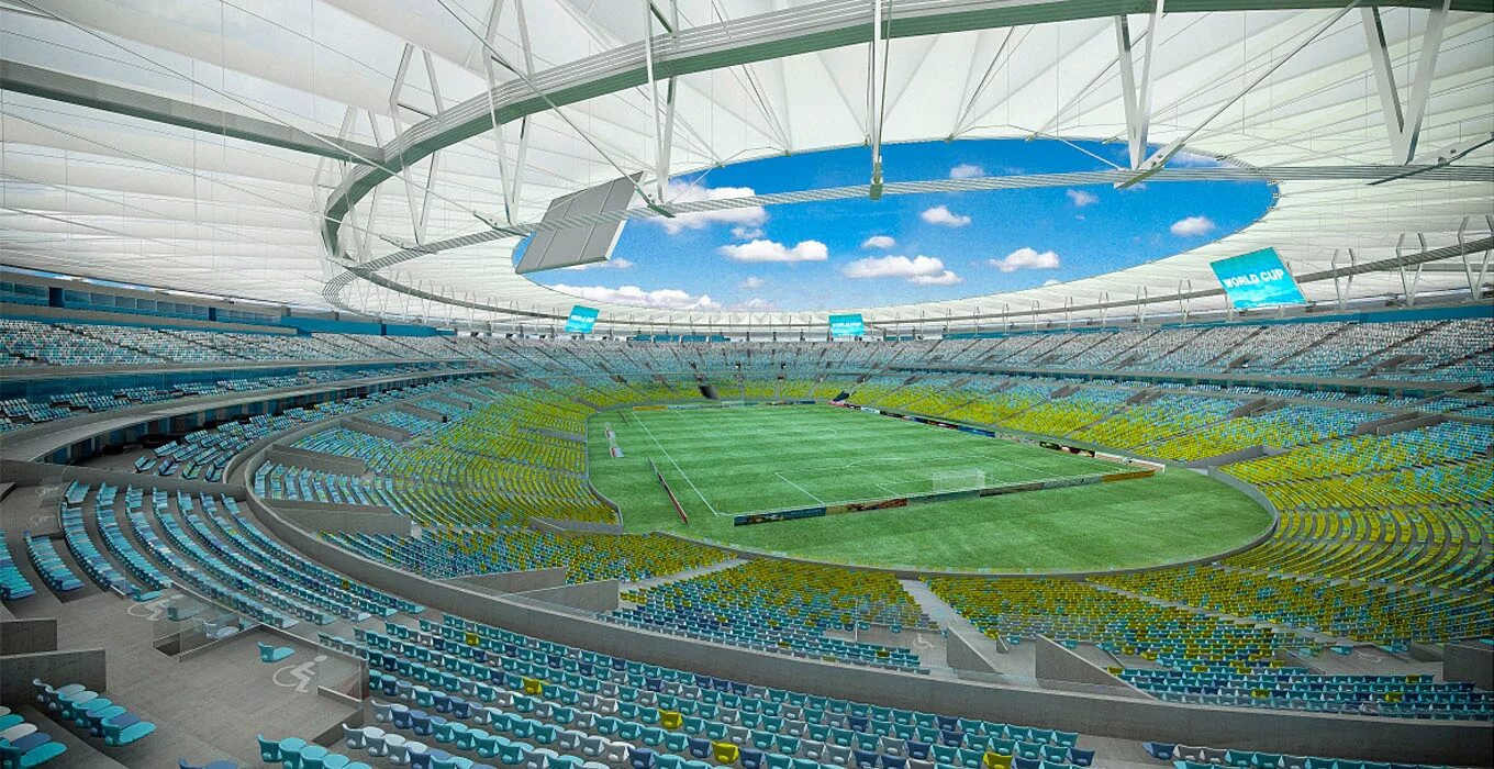 Стадионы летом. Стадион Маракана в Бразилии. Стадион «Маракана» в Рио-де-Жанейро, Бразилия.. Маракана стадион вместимость. Маракана стадион 2014.