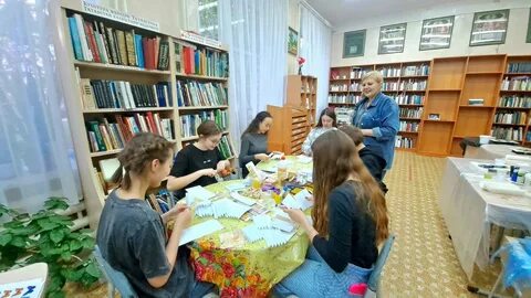 Библионочь к году семьи в библиотеке