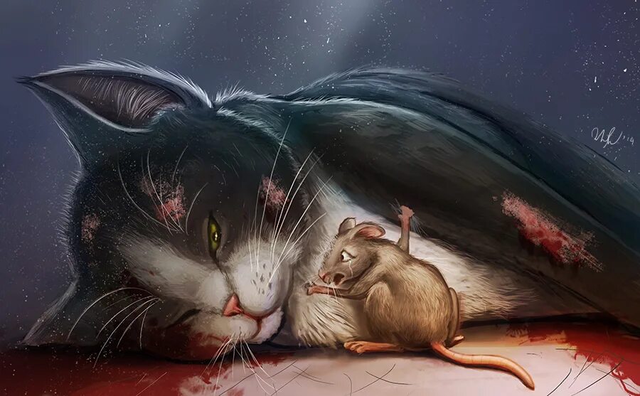 Котенок мышь. Кот и крыса. Крыса арт. Кошка и мышь. Котик с мышкой.