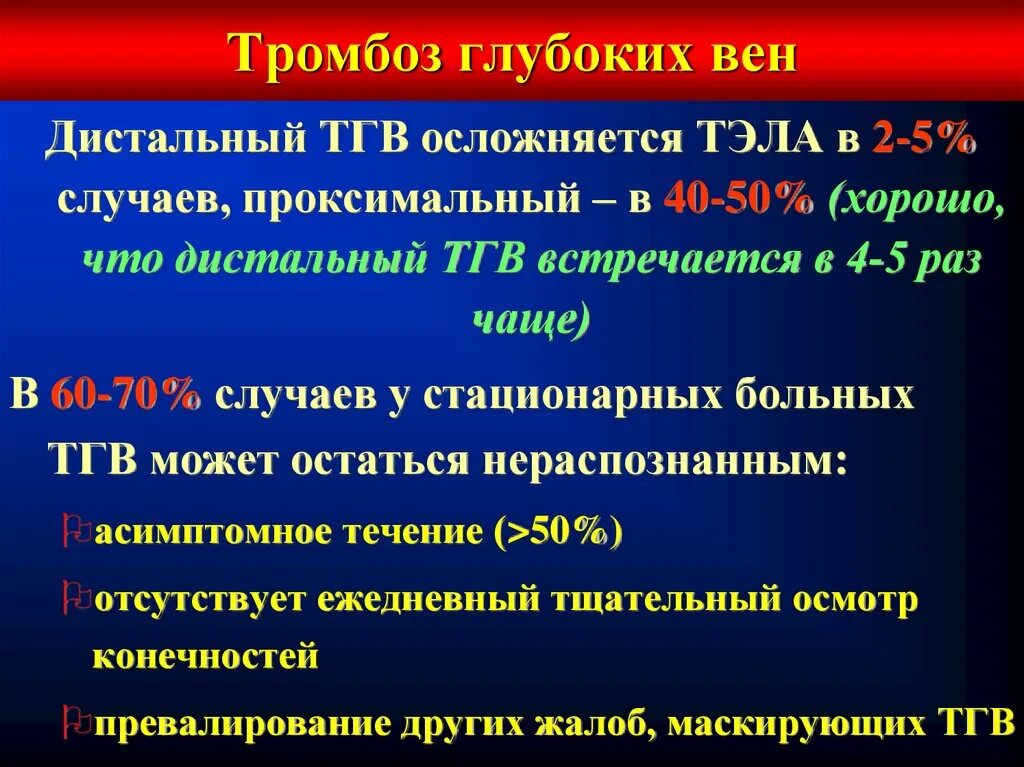 Тромбоз глубоких вен (ТГВ) – что это такое?. Тромбоз глубоких вен нижних конечностей осложнения. Лечение тромбоза вен лекарства