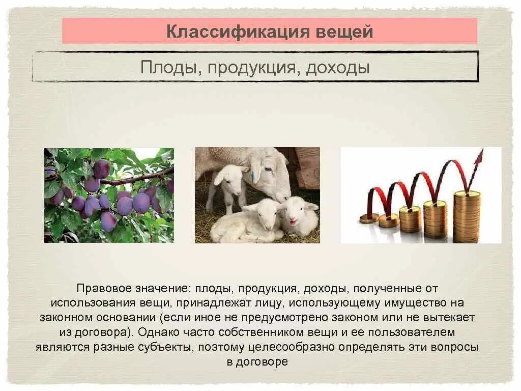 Плоды продукция и доходы в гражданском праве пример. Плоды продукция и доходы примеры. Плоды продукция и доходы в гражданском праве. Плод продукция доходы имущество. Плоды продукция и доходы в гражданском праве.