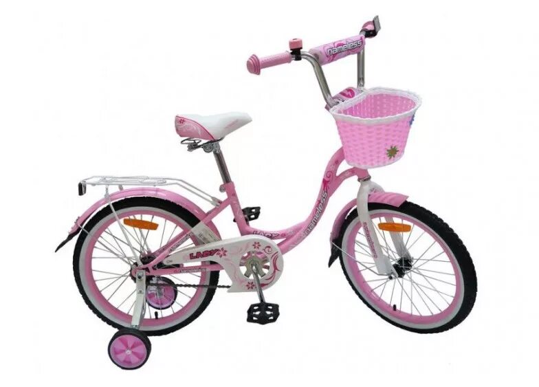 Можно детский велосипед. Детский велосипед Nameless Lady 20. Детский велосипед Nameless Lady 16. Детский велосипед Nameless Lady 14. Велосипед 16 Nameless Lady, розовый/белый.