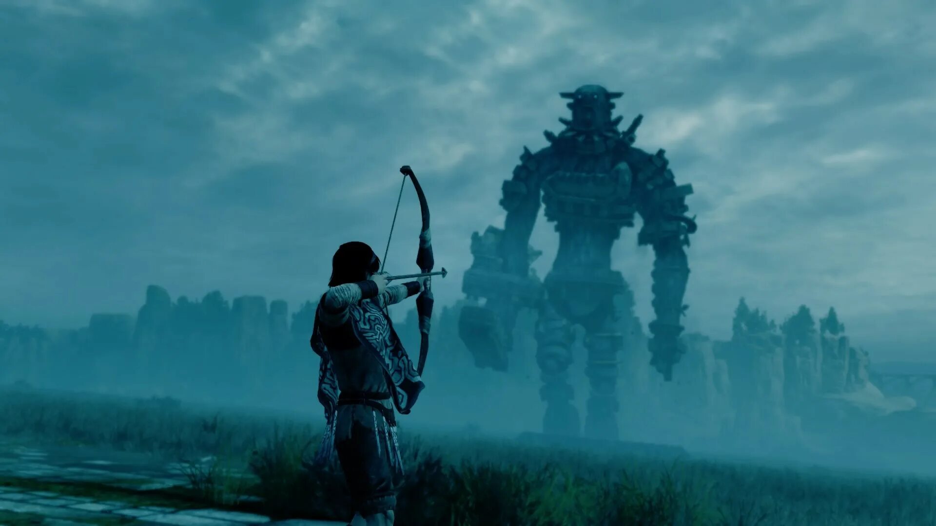 Шедоу оф зе. Игра Shadow of the Colossus. Тень Колосса игра. В тени Колосса. Shadow of the Colossus 2010.