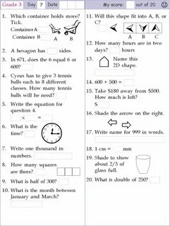 Grade 3 class