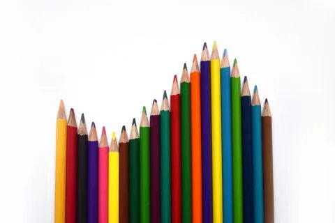 Des crayons