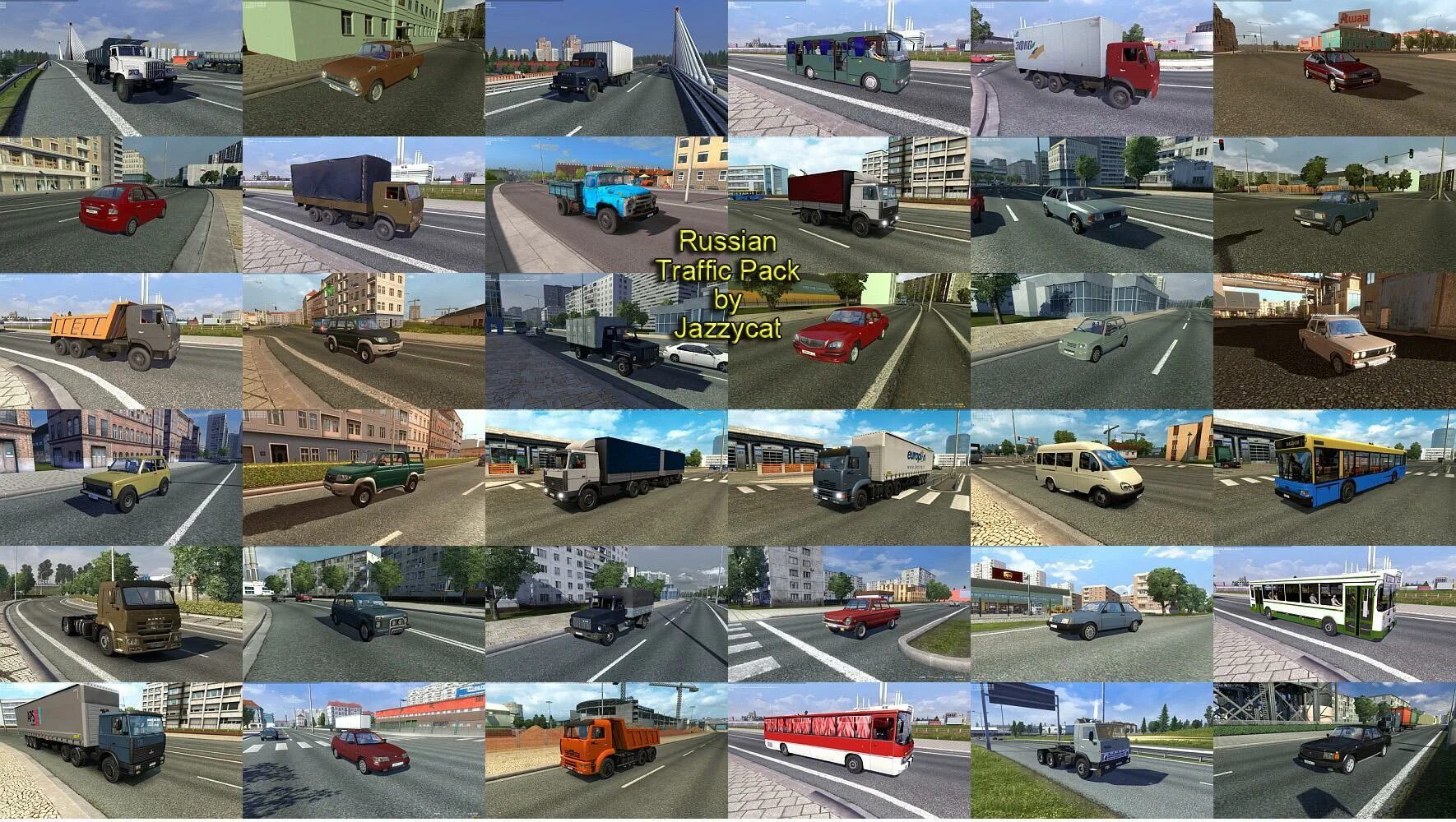 Етс 2 трафик. Russian Traffic Pack. Euro Truck Simulator 2 пак. Трафик грузовиков Euro Truck Simulator 2.