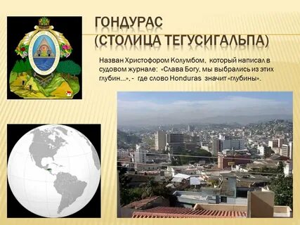 Координаты гондураса