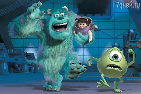 Картинки из мультика корпорация монстров.