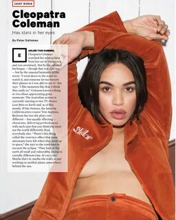 Cleopatra Coleman - Social media. 