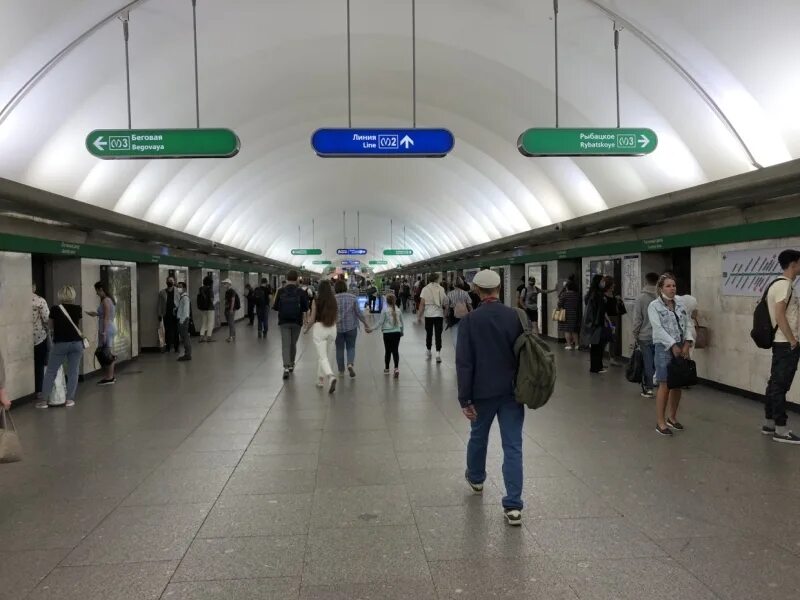 Пересадка на другую линию