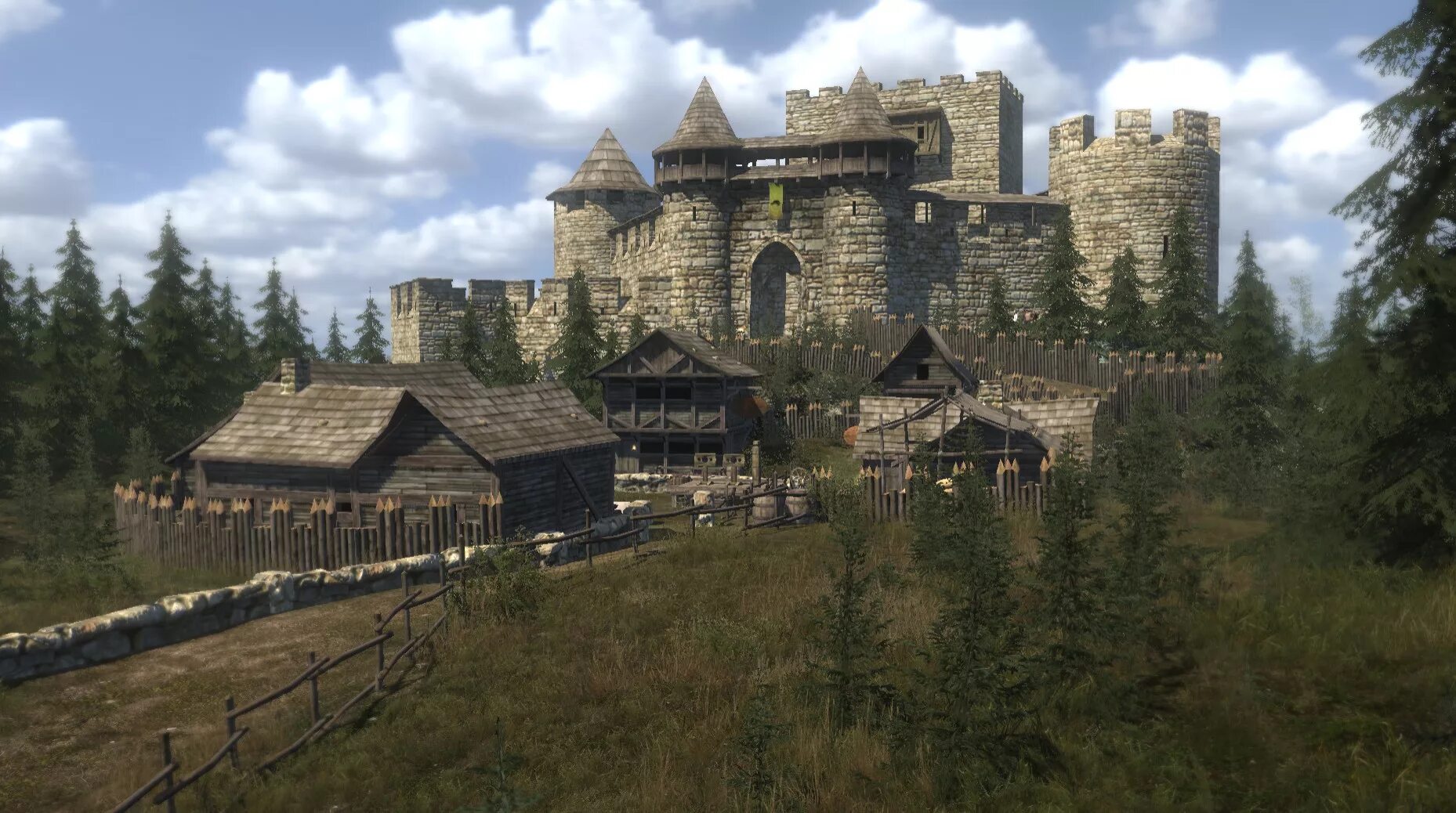 Bannerlord 2 замок. Mount and Blade 2 замки. Mount and Blade Warband Castle. Моунт анд бладе крепости. Замок mauntin Blade.