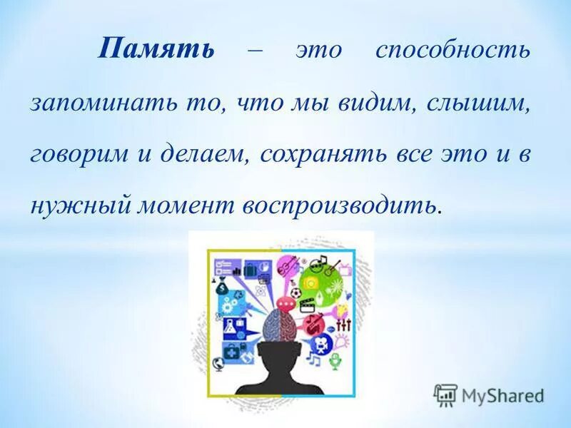 Все что мы видим слышим. Память. Память это способность. Память 2 класс. Хорошая память это способность.