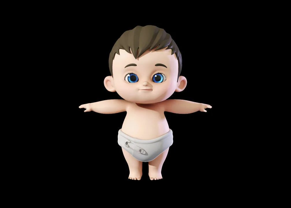 3d модели детских