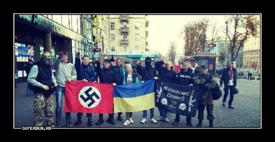 Каждый украинец. Украинские нацисты. Современные нацисты в России.