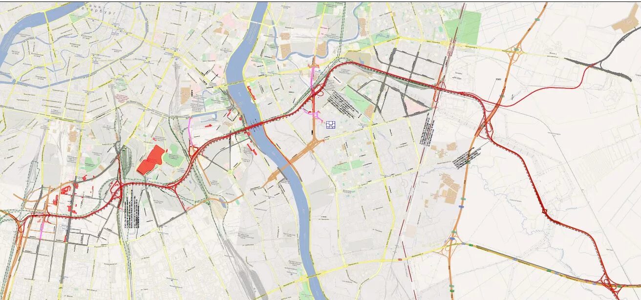 Широтной магистрали скоростного движения в Санкт-Петербурге. Широтная магистраль Витебская развязка. Широтная магистраль скоростного движения СПБ. ЗСД Широтная магистраль.