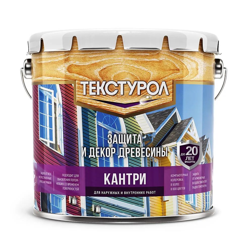 Кроющий антисептик для дерева для наружных. Краска текстурол кантри. текстурол краска для дерева. текстурол кантри, 9 л. текстурол тиксо тик.