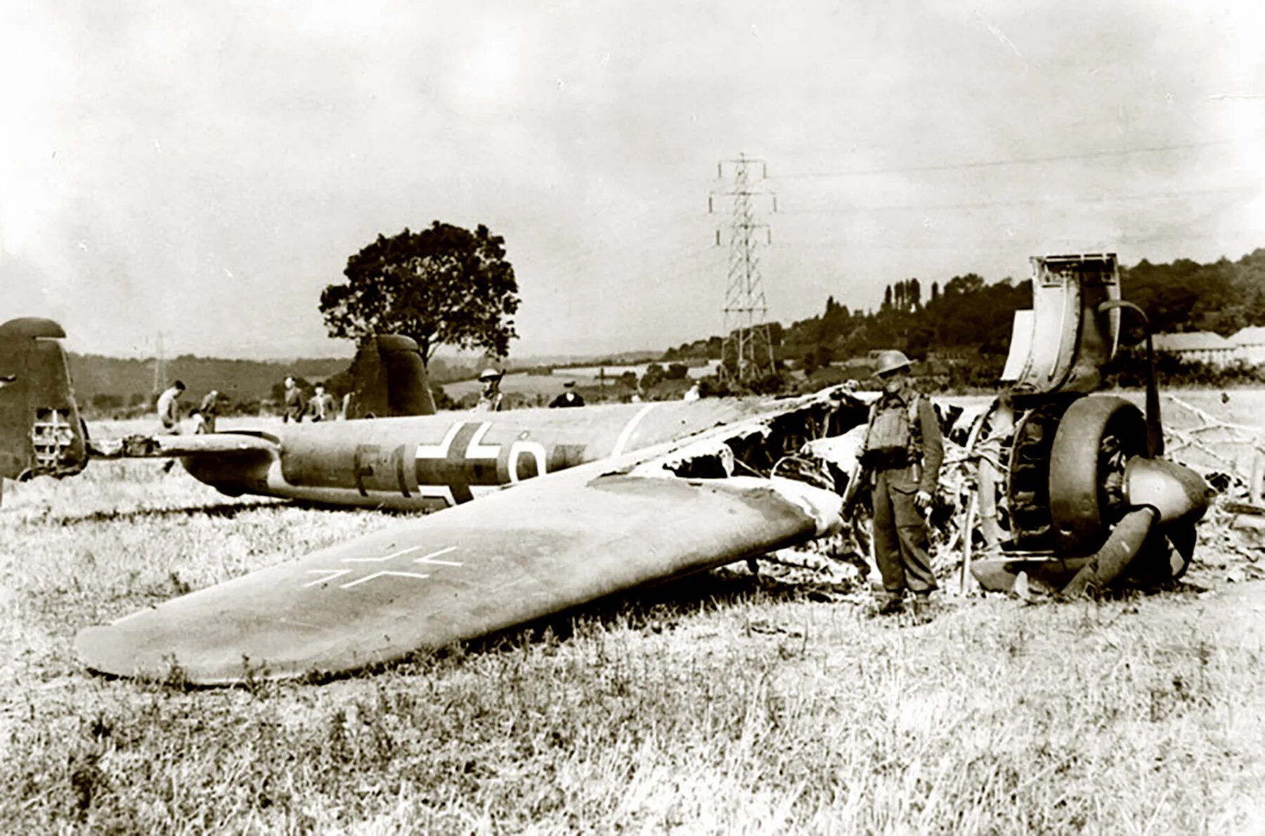 Сбитый Dornier do-17. Битва за Англию 1940. Битва за Британию 1940 Лондон.