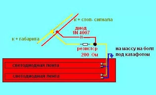 Стоп габариты. Резисторы фонарей стоп сигнала. Стоп сигнал габарит. Катафот схема. Стоп сигнал Размеры.