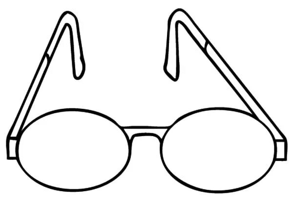 Очки раскраска для детей распечатать Picture Of Eyeglasses Coloring Pages : Kids Play Color Coloring pages, Sewing pa
