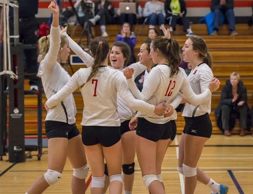 High School Volleyball. High School Volleyball girls. Волейболистки школа 215.