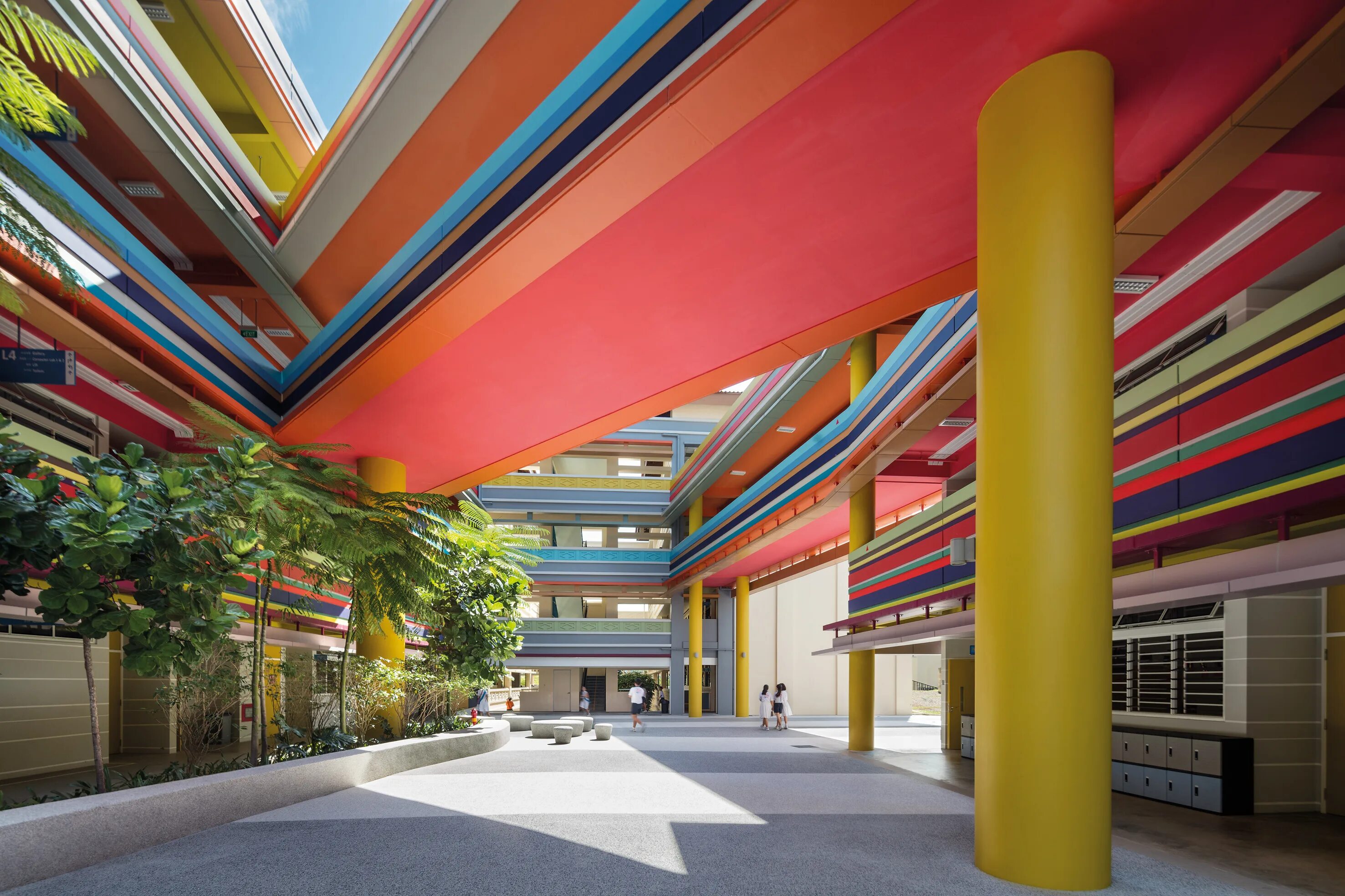 Nanyang Primary School, Сингапур. Начальная школа Nanyang Primary School, Сингапур. Nanyang Primary School. Нанчанг, Сингапур. Кинг-роуд, Nanyang Primary School, Сингапур интерьер