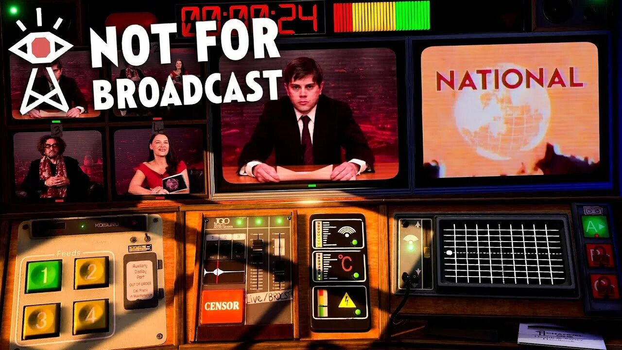 Not for broadcast концовки. Not for broadcast игра. перебой not for broadcast. not for broadcast ost.