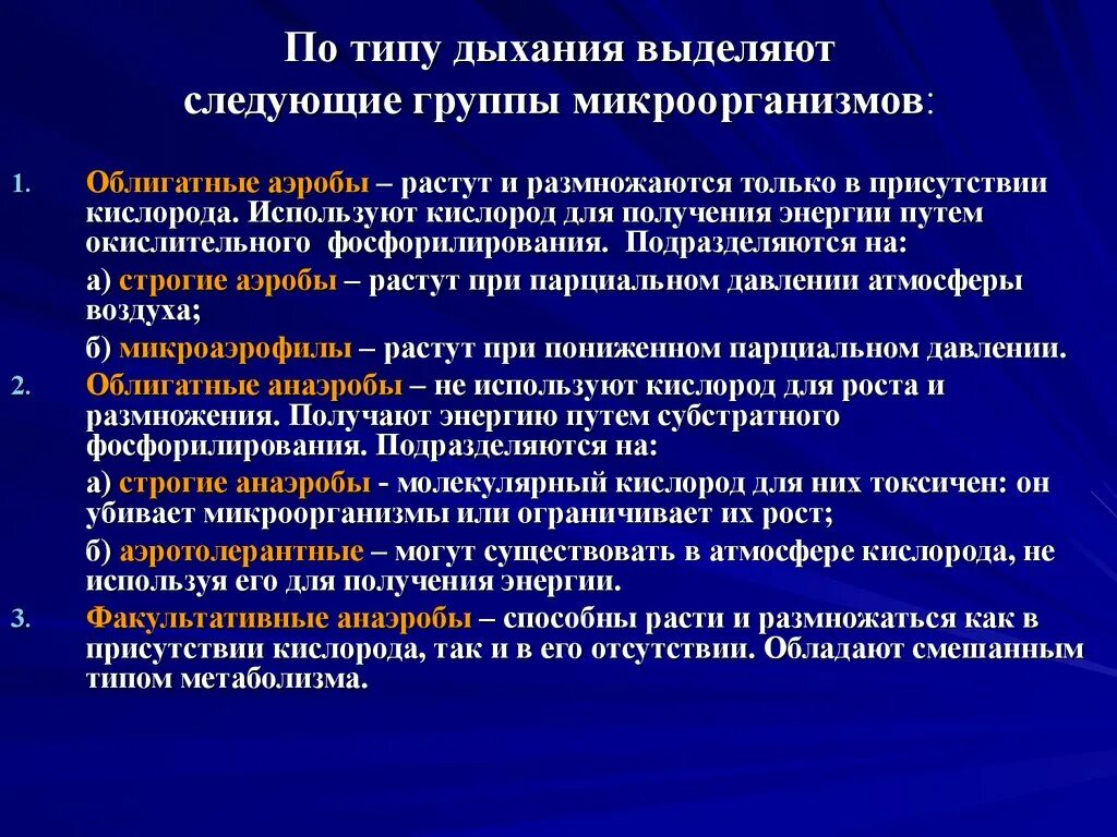 Организм способный жить при отсутствии кислорода. Облигатные и факультативные аэробы. Факультативные и облигатные анаэробы и аэробы. Строгие облигатные аэробы. Облигатные аэробы Тип дыхания.