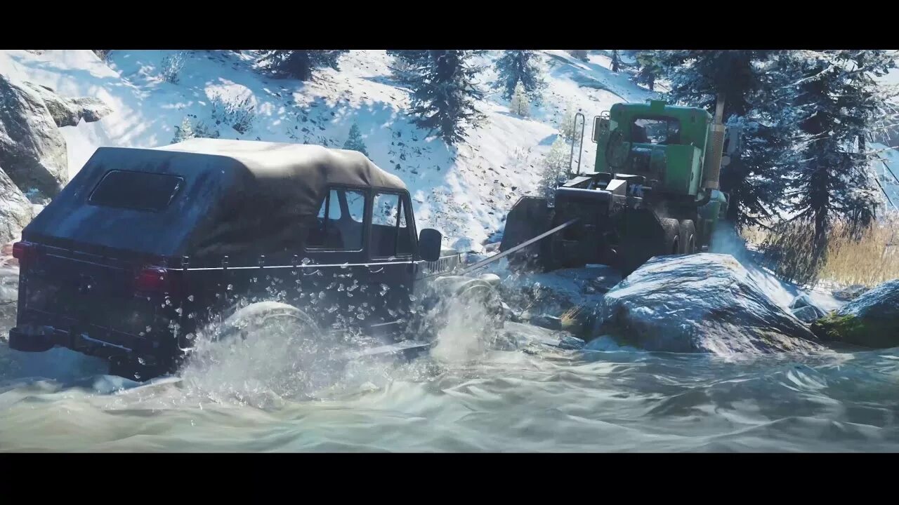 Snowrunner game pass. Snowrunner 2025. snowrunner трейлер. scout 800 snowrunner.