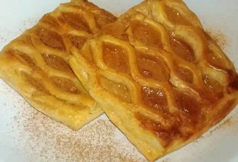 Слойки с вареньем из слоеного теста дрожжевого
