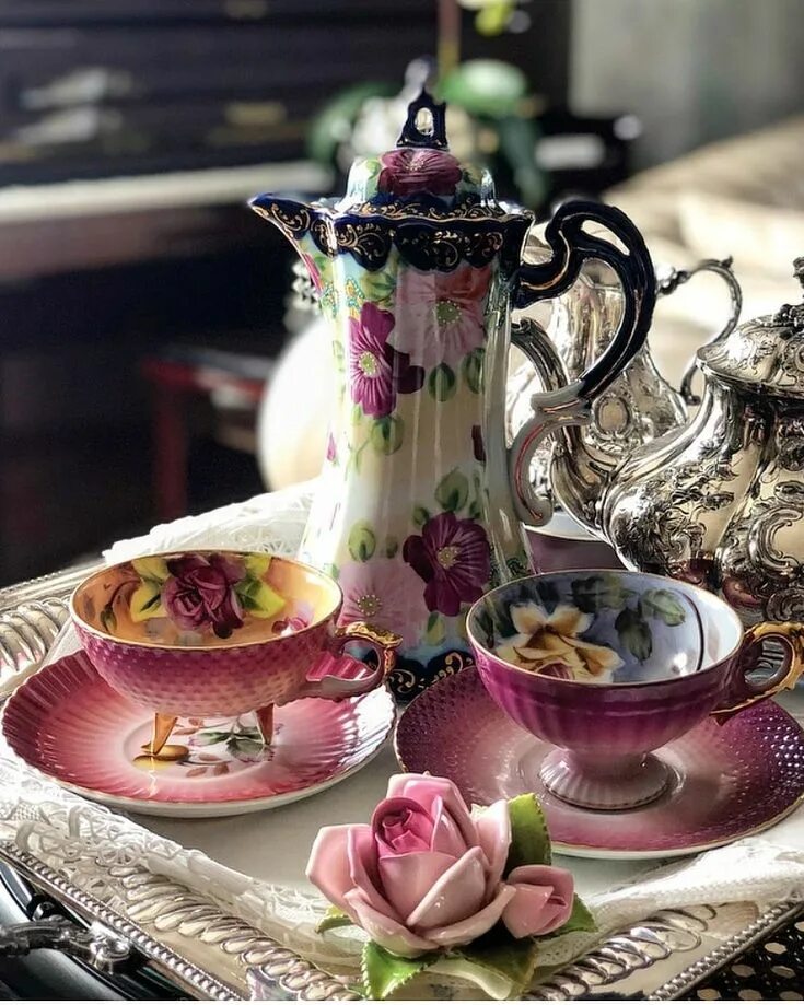 ♥ ️ilhan RÜZGAR ❤ Tea cups vintage, Coffee tea mix, Coffee vs tea