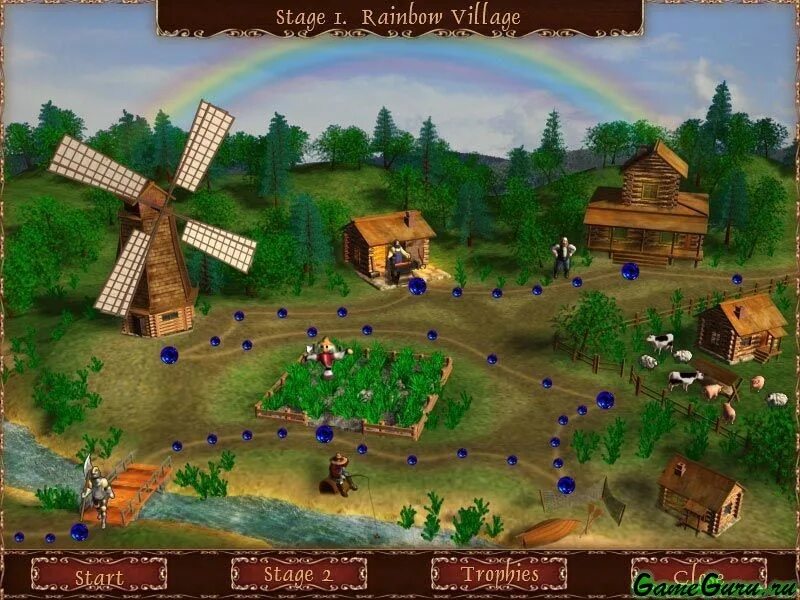 Started village. Радужная загадка игра. Игры на радуге. Игра алавар Радужная загадка. Игра Радуга на ПК.