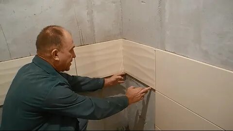 Укладка плитки на углах