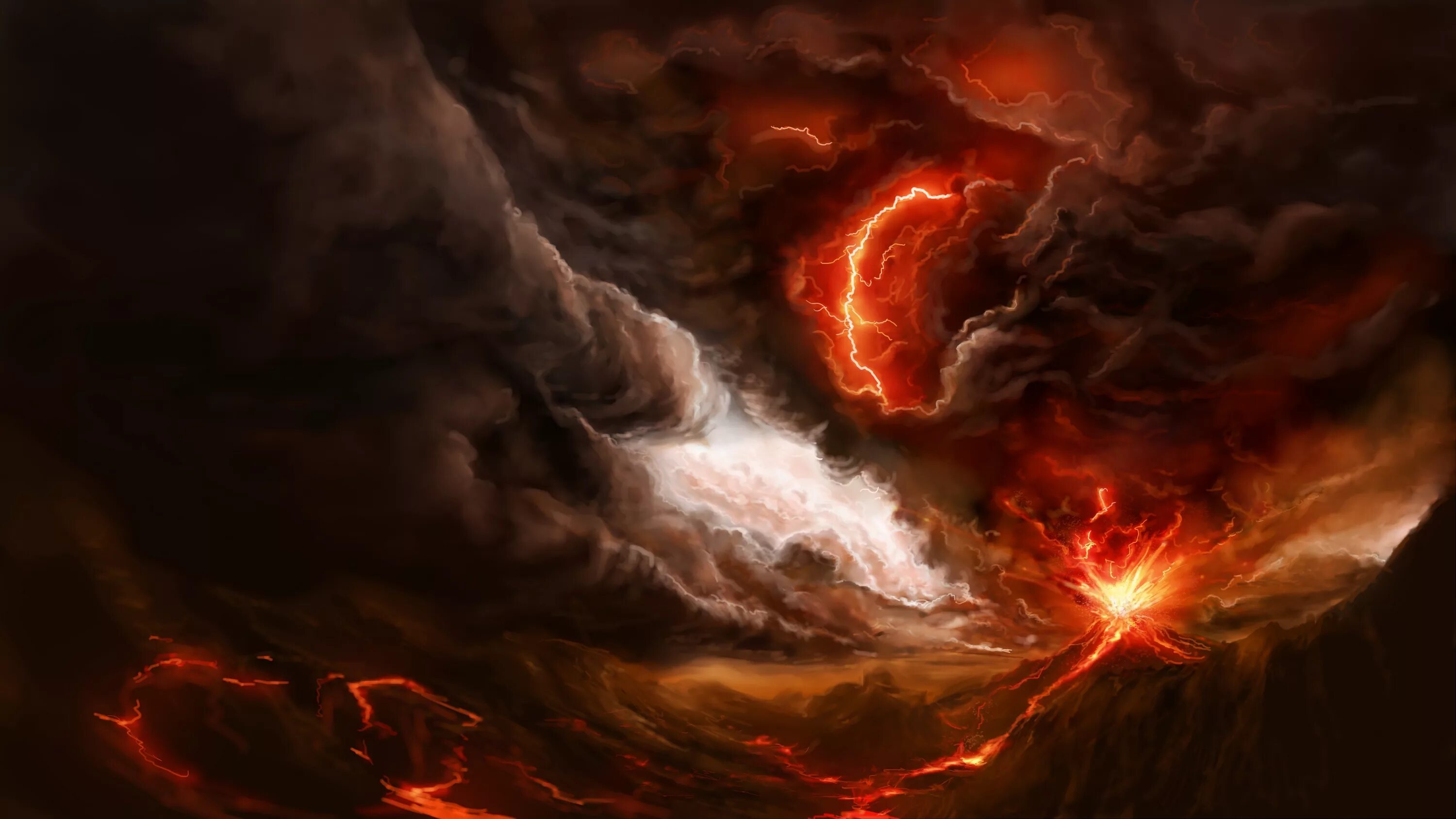 Огненная гроза. Вулкан молния лава Торнадо. Огненные облака. Огненные тучи. Красная молния.