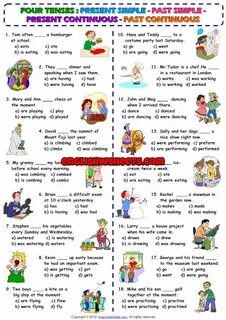 Present tenses quiz