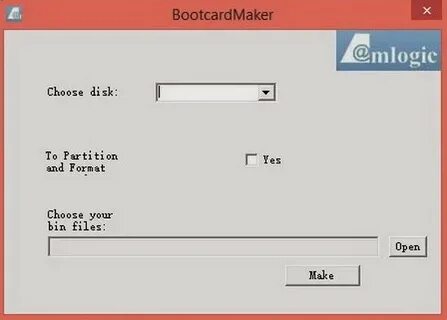 Amlogic card maker