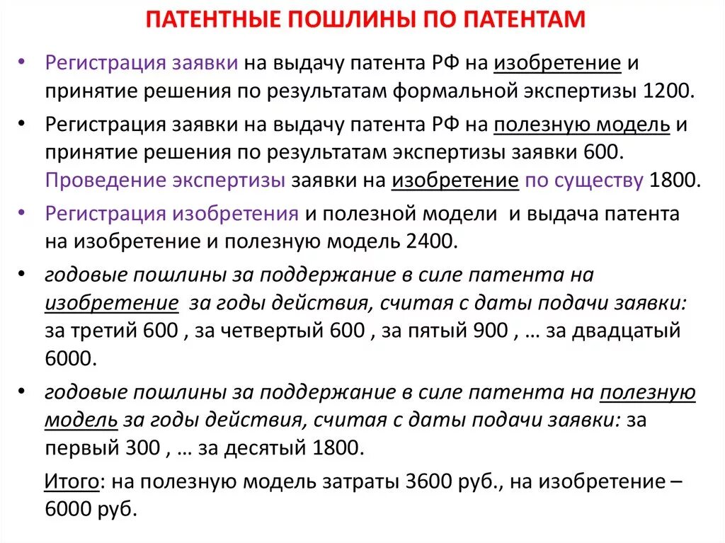 Срок оплаченной госпошлины. Патентные пошлины. Патентная пошлина на регистрацию изобретения. Патентная пошлина размер. Патентная пошлина за регистрацию заявки.