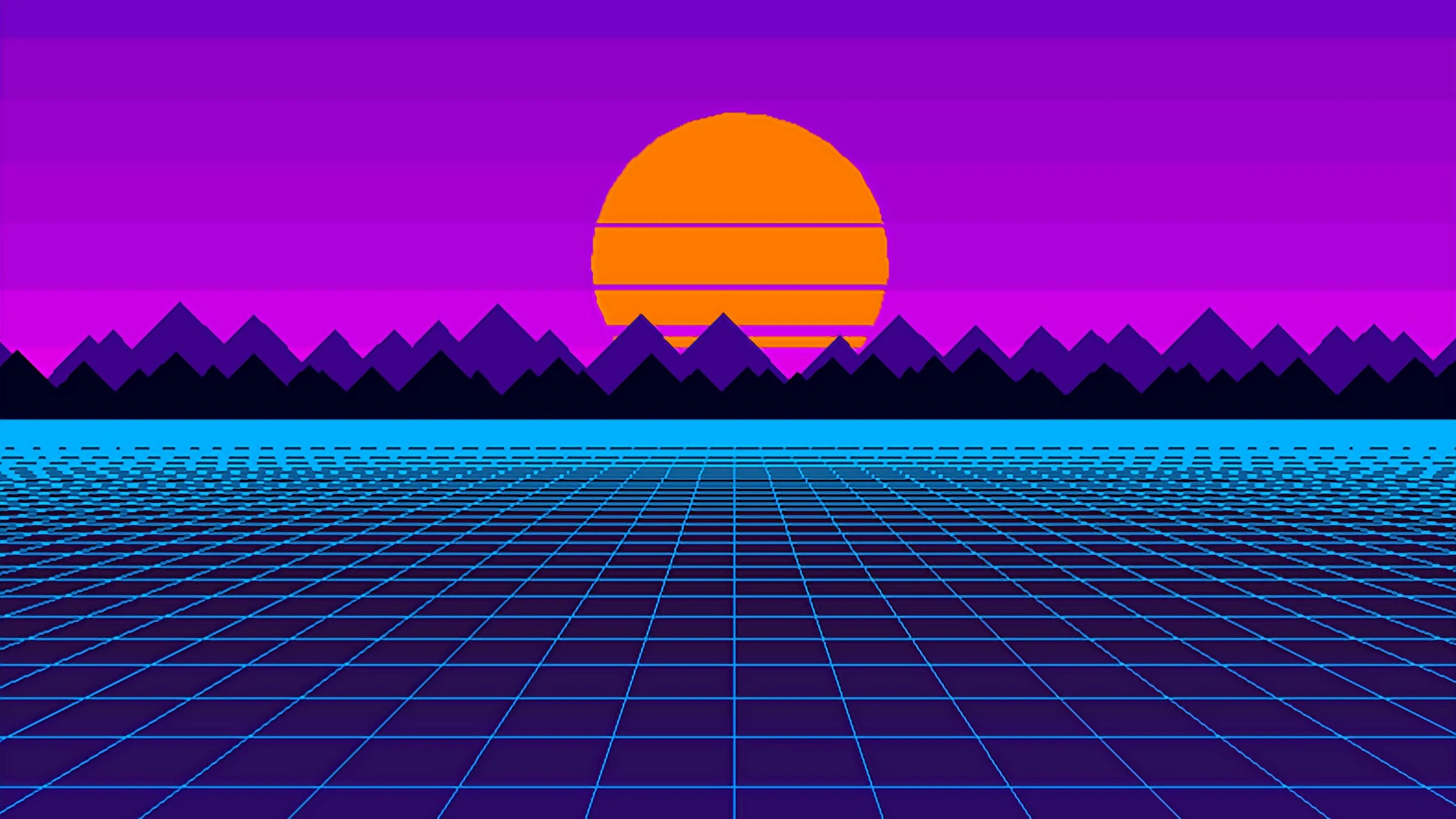 Retro pixel art