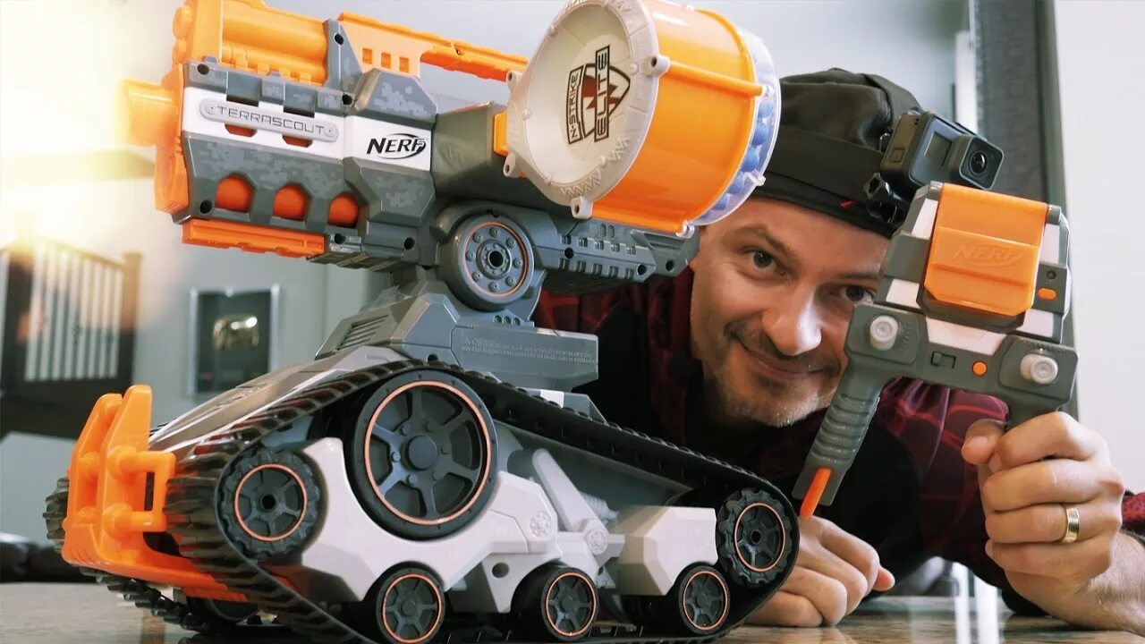 Нерф танк. Робот (дрон) nerf terrascout. нерф бластер баттл дрон. nerf terrascout drone n-strike elite. нерф дрон терра скаут.