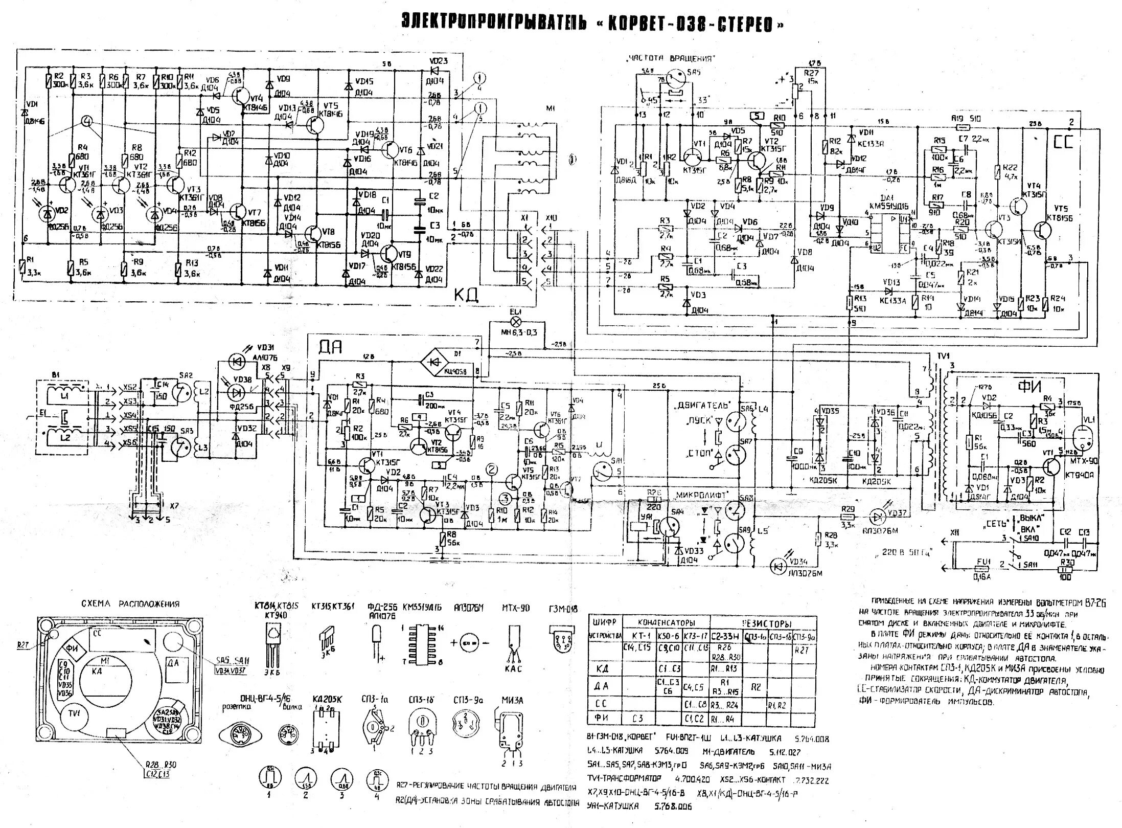Усилитель Корвет 100У-068С