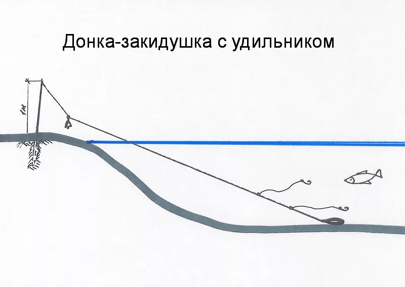 Ловля донной снастью. Донная закидушка оснастка. Фидер закидушка донка. Донка схема снасти. Рыбалка донки закидушки.