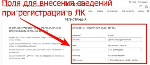 Дата начала действия