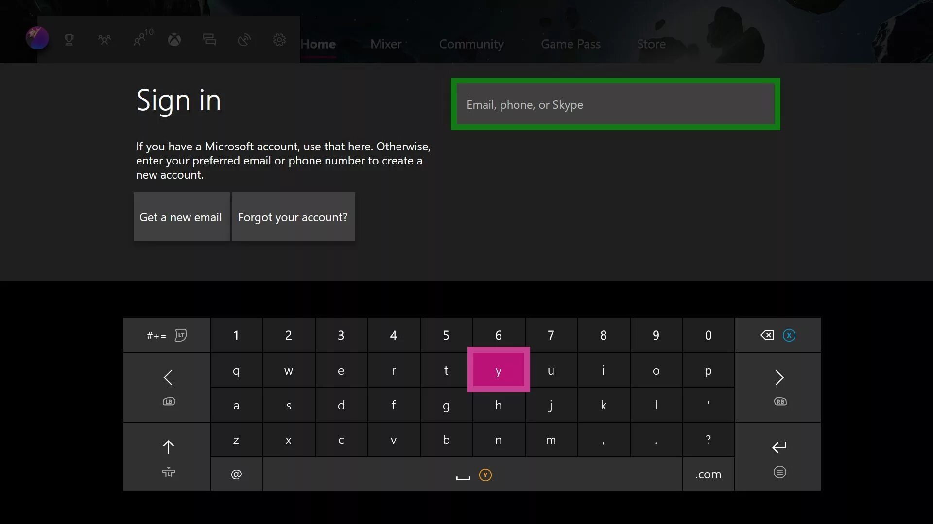 Как сделать учетную запись xbox. Учетные запись xbox one. создать аккаунт xbox. как создать xbox аккаунт. создание нового аккаунта xbox one.