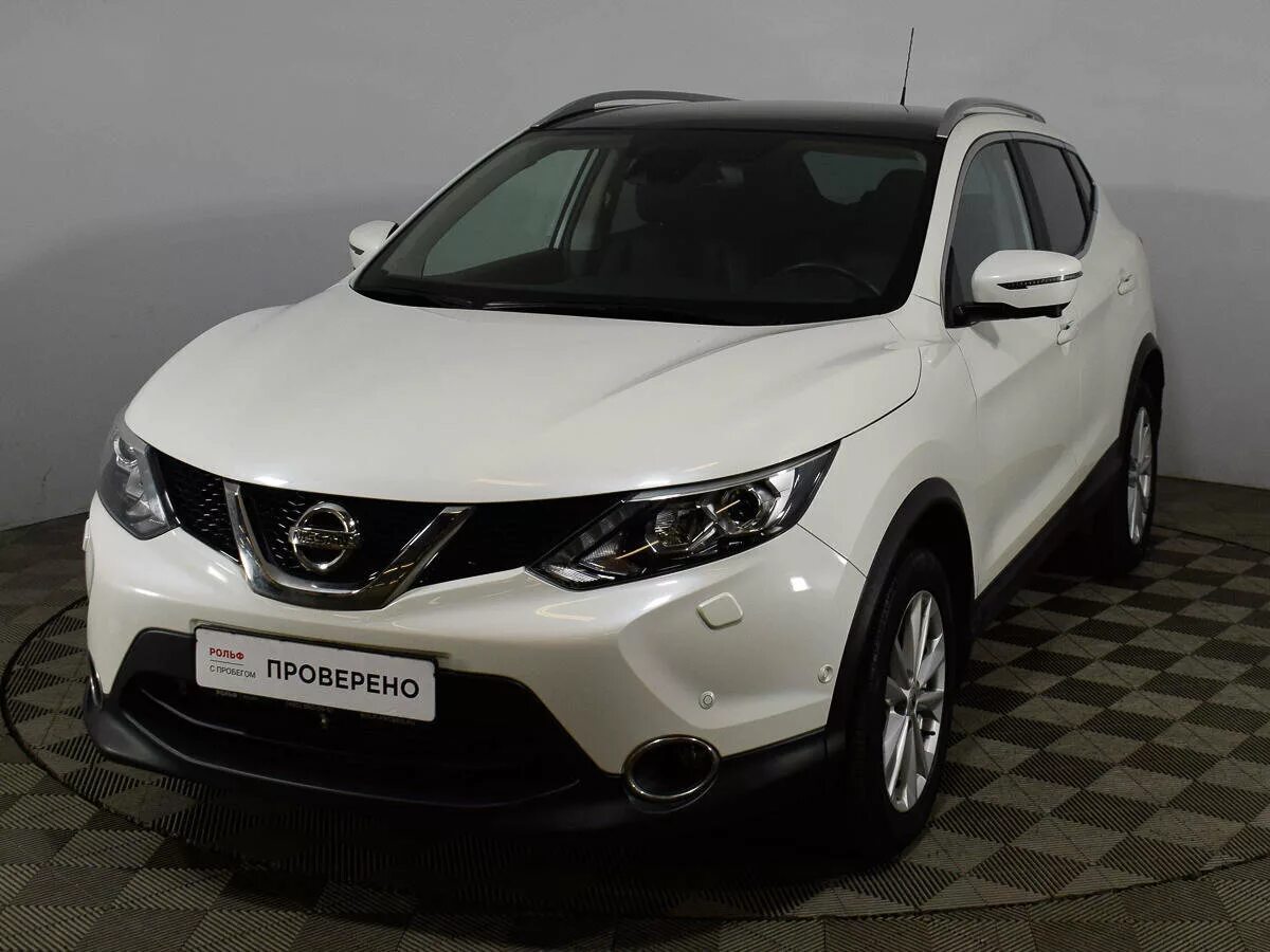 Купить б/у Nissan Qashqai II 1.6d CVT (130 л.с.) дизель вариатор в Москве: серый